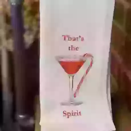 Thats the Spirit  Napkins set off 4 